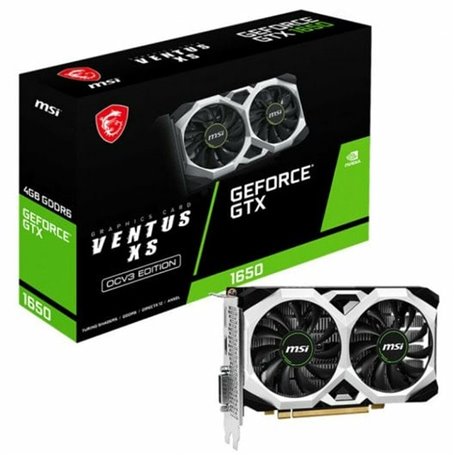 Carte Graphique MSI GEFORCE GTX 1650 D6 VENTUS XS OCV3 4 GB RAM