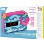 Réveil LED BIGBEN INTERACTIVE R15PRINCESS3D - Effet 3D - Décor princes