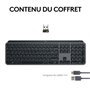 Clavier Sans Fil - LOGITECH - MX Keys S - Bluetooth - Rétroéclairé - T