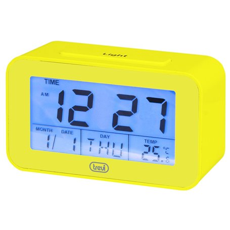 Réveil Trevi SLD 3P50 Jaune Bleu