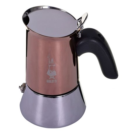 Cafetière Italienne Bialetti New Venus 2 Tasses Cuivre Acier inoxydabl