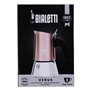 Cafetière Italienne Bialetti New Venus 2 Tasses Cuivre Acier inoxydabl