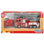 Camion de Pompiers Speed & Go 23 x 12,5 x 8 cm (6 Unités)