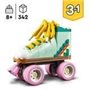 LEGO 31148 Creator 3en1 Les Patins a Roulettes Rétro. Jouet avec Mini-