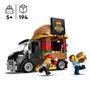 LEGO 60404 City Le Food-truck de Burgers. Jouet de Camionnette. Jeu Im