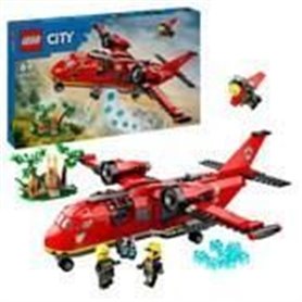 LEGO 60413 City L'Avion de Sauvetage des Pompiers. Jouet avec 3 Minifi