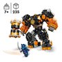 LEGO 71806 NINJAGO Le Robot Élémentaire de la Terre de Cole. Jouet ave