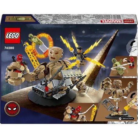 LEGO 76280 Marvel Spider-Man contre l'Homme-Sable : la Bataille Finale