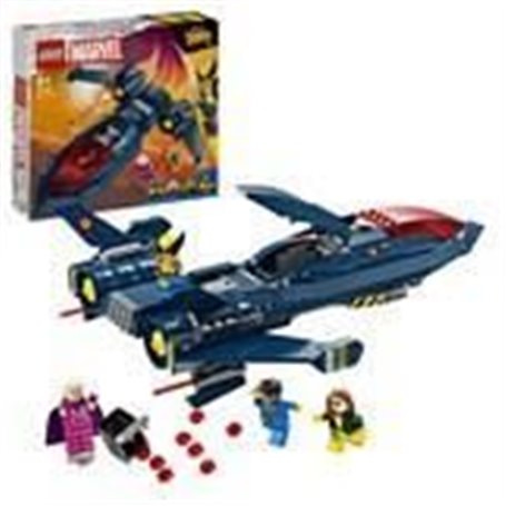 LEGO 76281 Marvel Le X-Jet des X-Men. Jouet d'Avion. Chasseur avec Min