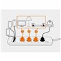 Rallonge 4 prises Schuko sans interrupteur SCS SENTINEL SmartPlug 240 