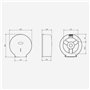 Porte-rouleaux pour Papier Toilette Tork 28,3 x 12 cm Blanc ABS Plasti