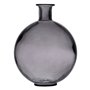 Vase Gris verre recyclé 20 x 20 x 25 cm