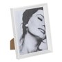 Cadre photo Blanc Bois Verre 17 x 2,5 x 22,5 cm