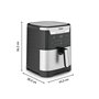 Friteuse sans Huile Tefal EY801D15 Noir Acier 1650 W 6,5 L