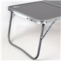 Table Piable Aktive Camping Anthracite 60 x 25 x 40 cm (4 Unités)