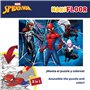 Puzzle Enfant Spider-Man Double face 60 Pièces 70 x 1,5 x 50 cm (6 Uni