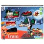 Train avec circuit Speed & Go 6 Unités 91 x 0,5 x 43,5 cm