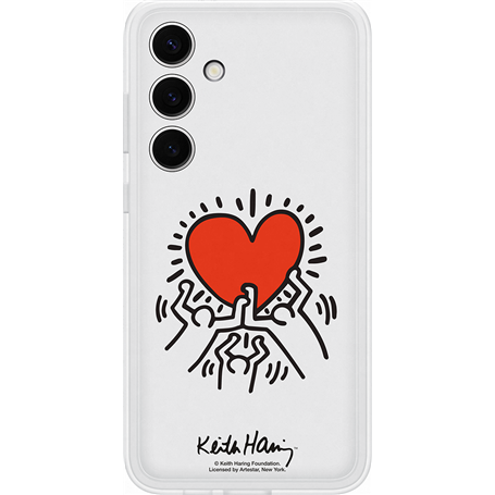 Coque Samsung G S24+ FlipSuit fond d'écran dynamique Gris Clair Samsun