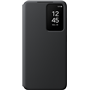 Etui Folio Clear View Cover Noir pour Samsung G S24 Samsung