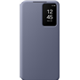 Etui Folio Clear View Cover Violet pour Samsung G S24+ Samsung