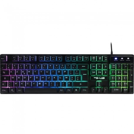 Clavier Gaming - Membrane RGB - THE G-LAB - KEYZ-CAESIUM/FR - FR Layou