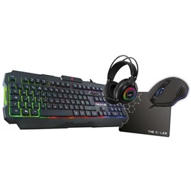Combo Gaming 4 en 1 - Clavier rétroéclairé / Souris rétroéclairée/ Cas