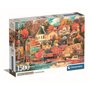 Clementoni - 1500p Good Times Harbor - 59.2 x 84.3 cm - Avec poster