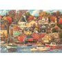 Clementoni - 1500p Good Times Harbor - 59.2 x 84.3 cm - Avec poster