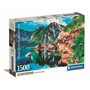 Clementoni - 1500p Hallstatt - 59.2 x 84.3 cm - Avec poster