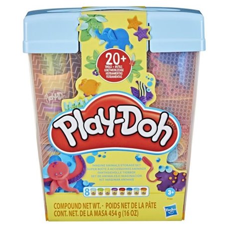 Play-Doh Super Boîte a accessoires Animaux, jouets et pâte a modeler p