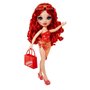 Rainbow High Swim & Style - Poupée mannequin ariculée 27 cm - Ruby (ro