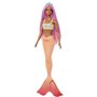BARBIE SIRENE ROSE - BARBIE - HRR05