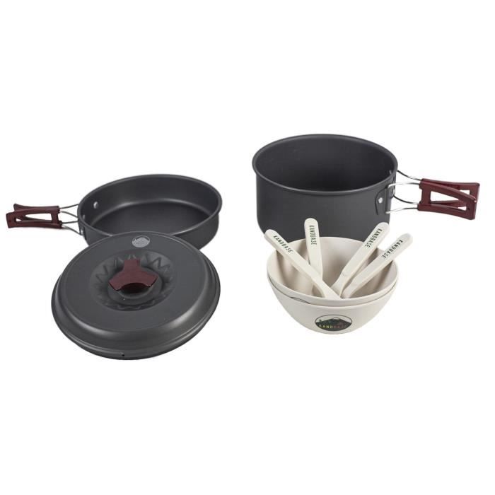 Vaisselle et couverts de camping