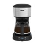 TEFAL Cafetiere filtre inox programmable 1.2L, 8 a 12 tasses, Ecran Le