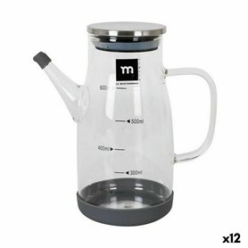 Huilier La Mediterránea Acier inoxydable Verre Borosilicaté 600 ml (12