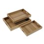 Jeux de plateaux Versa Bois MDF 30 x 5,5 x 40 cm (3 Pièces)