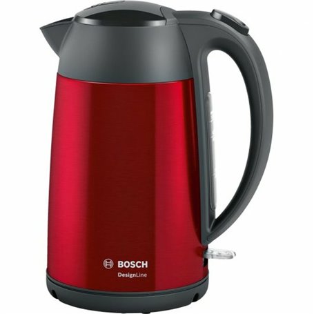 Bouilloire BOSCH TWK3P424 Rouge Rouge/Noir Acier inoxydable 2400 W 1,7