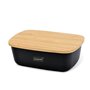 Corbeille à Pain Feel Maestro MR-1776-BLACK Noir Bois Plastique 1 Pièc