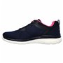 Chaussures de sport pour femme Skechers Bountiful Quick Path Bleu fonc