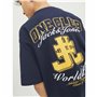 T shirt à manches courtes Enfant Jack & Jones Jorcole Back Print Blue 