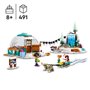LEGO® Friends 41760 Les Vacances en Igloo - Jouets d'Hiver avec Chiens
