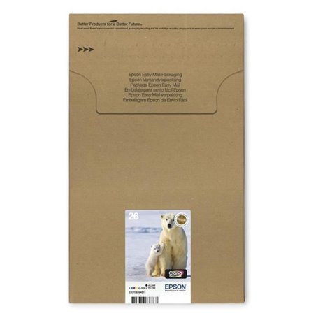 Cartouche EPSON T2616 Ours Polaire EasyMail Multiplack 5 couleurs