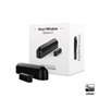 Détecteur d'ouverture Z-Wave noir avec sonde de température - Fibaro