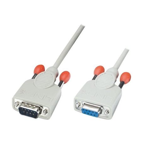 Lindy - 31520 - Câble RS232 Sub-D 9 M-F. 3m