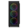 SHARKOON RGB WAVE, ATX GAMING PC BOÎTIER 4044951037544