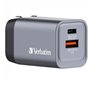 TÉLÉPHONIE, CHARGEUR, MUR, Verbatim Gnc-100 Gan Chargeur 4 Ports 35wVe