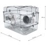 Cage pour petits rongeurs Rody solo Blanc