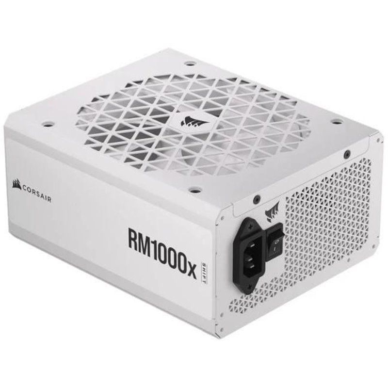 Corsair - Bloc d'alimentation - RM1000x Shift White Cybenetics - ATX e