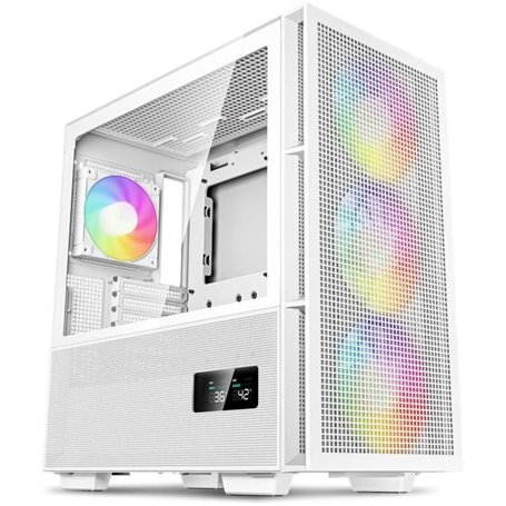 Boitier PC sans alimentation - DEEPCOOL CH560 DIGITAL (Blanc) - Moyen 