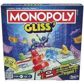 Monopoly Gliss Monopoly Gliss', Jeu de Groupe Familial pour Enfants, Ados et Adultes,